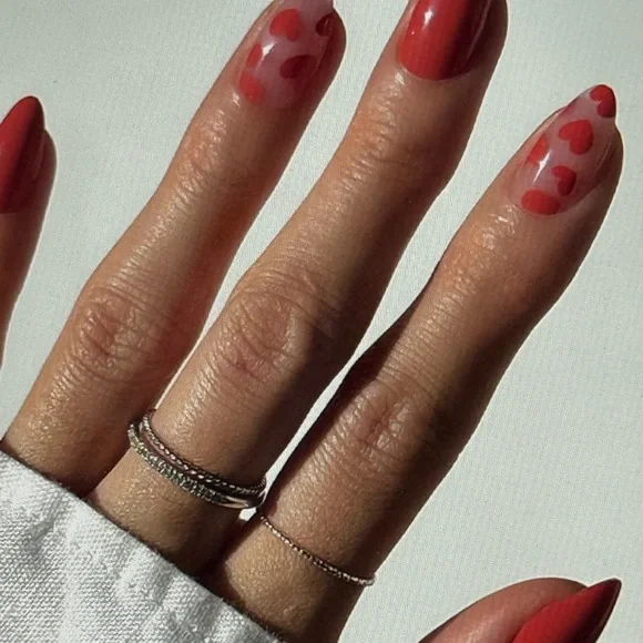 Glamnetic Red Press-On Nails - Picture 2 of 2